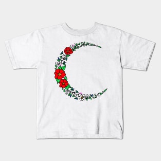 Flower Moon Kids T-Shirt